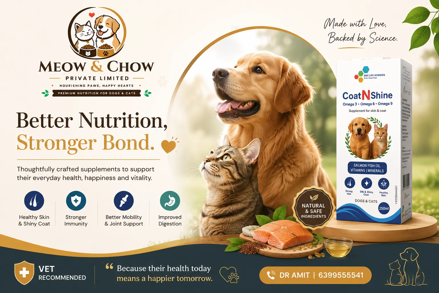 Better nutrition stronger bond banner